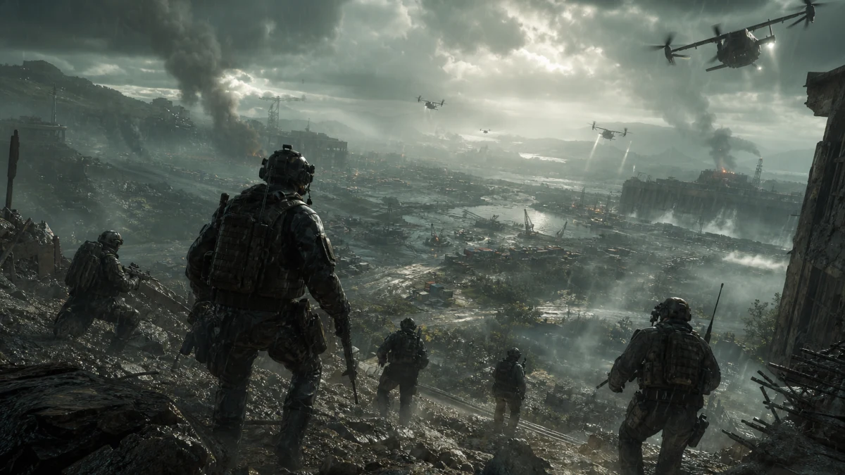 Original editorial illustration for Modern Warfare 4 Multiplayer Guide: 6v6, Large-Scale Maps and Kill Block Explained