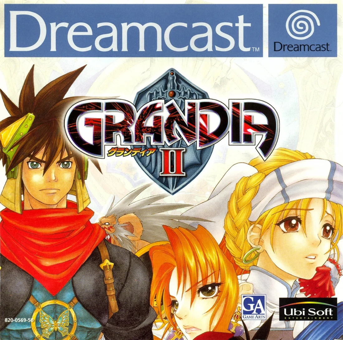 Grandia II cover for Sega Dreamcast