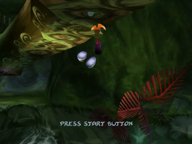 Rayman 2: The Great Escape gameplay screenshot for Sega Dreamcast