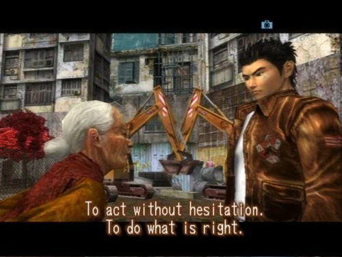 Shenmue gameplay screenshot for Sega Dreamcast