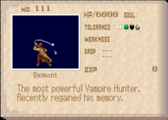Castlevania: Aria of Sorrow gameplay screenshot for Nintendo Game Boy Advance