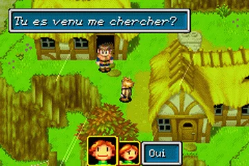 Golden Sun gameplay screenshot for Nintendo Game Boy Advance