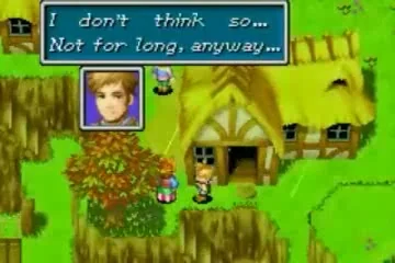 Golden Sun gameplay screenshot for Nintendo Game Boy Advance