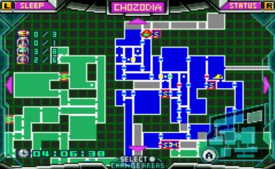 Metroid: Zero Mission gameplay screenshot for Nintendo Game Boy Advance