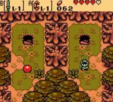 The Legend of Zelda: Oracle of Ages gameplay screenshot for Nintendo Game Boy Color