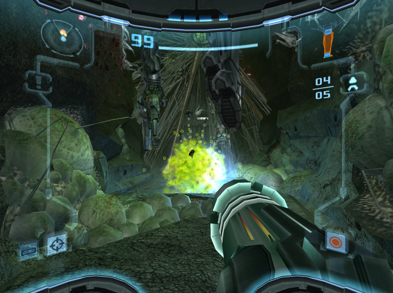Metroid Prime 2: Echoes gameplay screenshot for Nintendo GameCube
