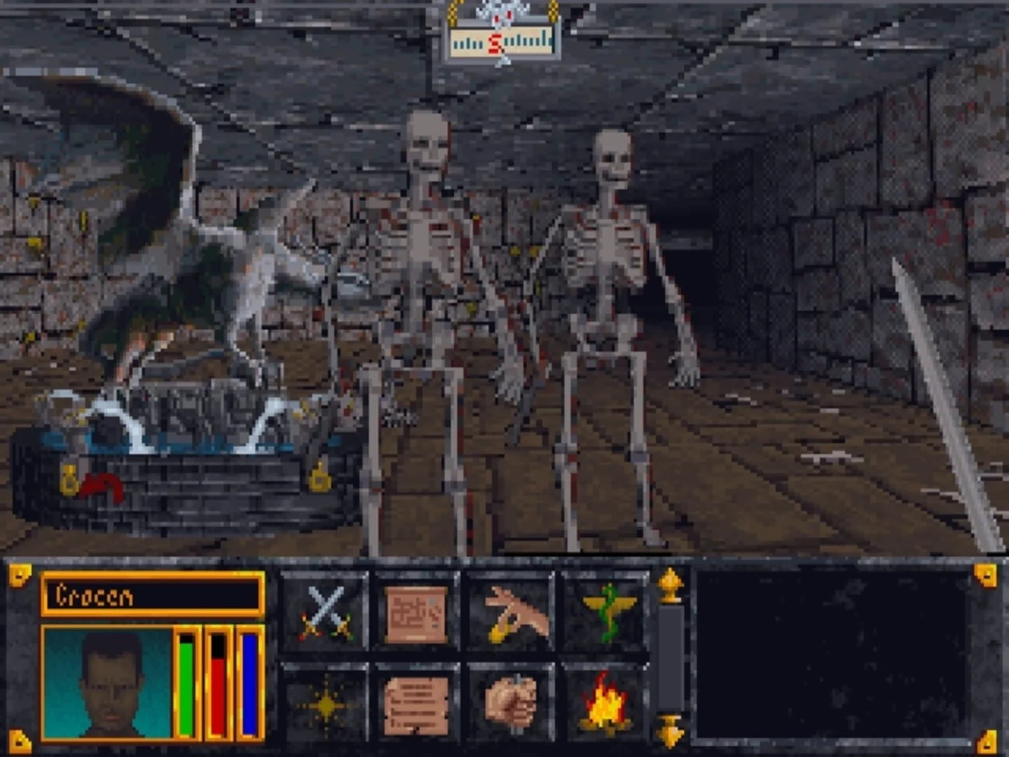 The Elder Scrolls: Arena gameplay on PC (GOG)