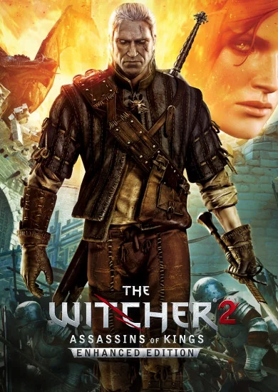 The Witcher 2: Assassins of Kings: Enhanced Edition box cover for GOG