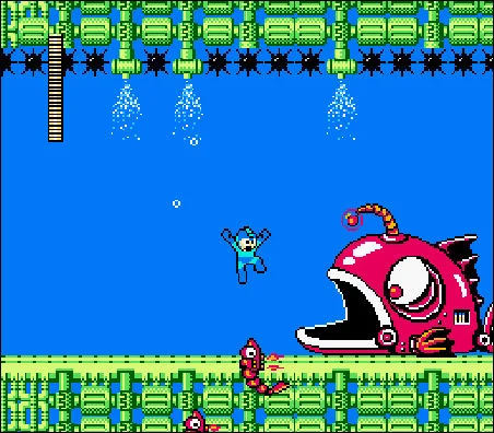 Mega Man 2 gameplay screenshot for Nintendo Entertainment System