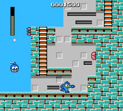 Mega Man gameplay screenshot for Nintendo Entertainment System