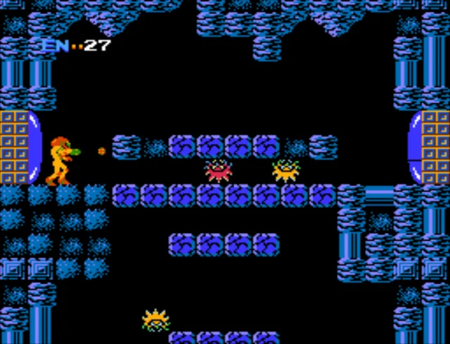 Metroid gameplay screenshot for Nintendo Entertainment System