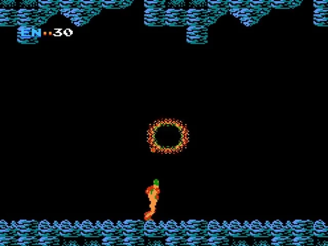 Metroid gameplay screenshot for Nintendo Entertainment System