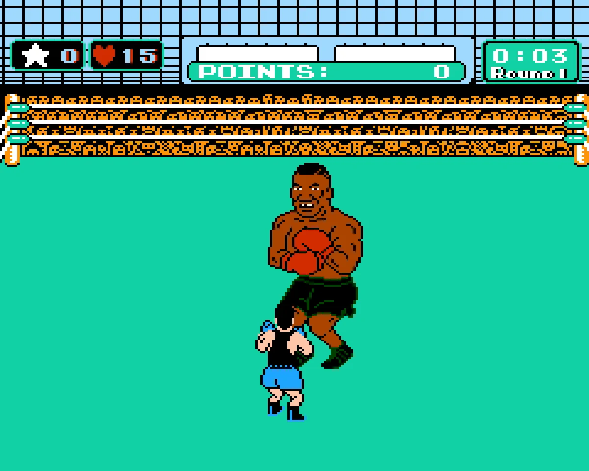 Mike Tyson's Punch-Out!! gameplay screenshot for Nintendo Entertainment System