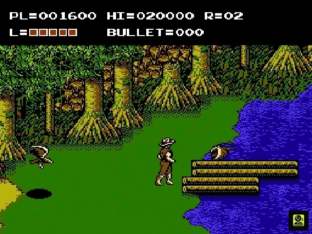 The Adventures of Bayou Billy gameplay screenshot for Nintendo Entertainment System