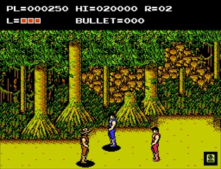 The Adventures of Bayou Billy gameplay screenshot for Nintendo Entertainment System