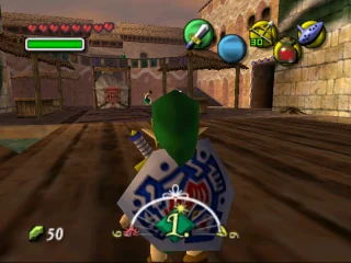 The Legend of Zelda: Majora's Mask gameplay screenshot for Nintendo 64