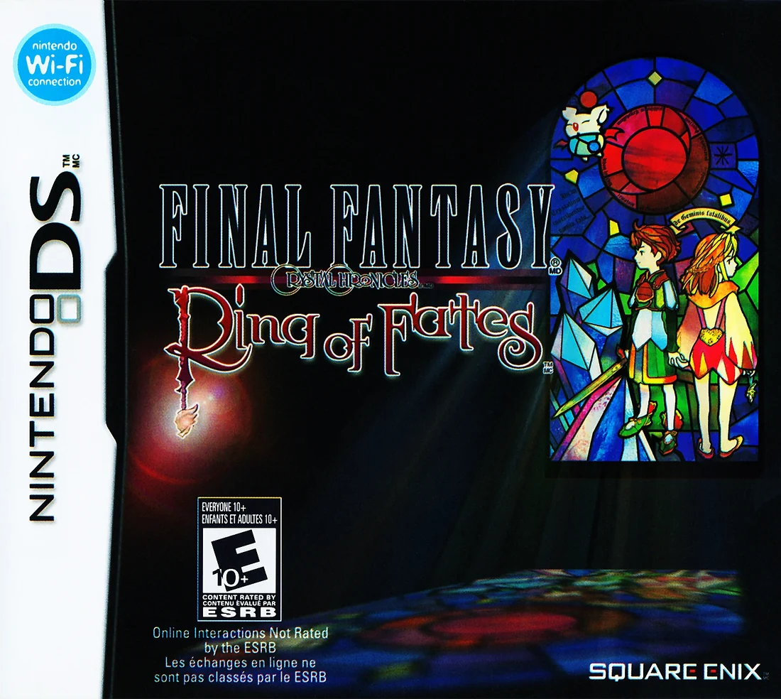 Final Fantasy Crystal Chronicles: Ring of Fates box cover for Nintendo DS