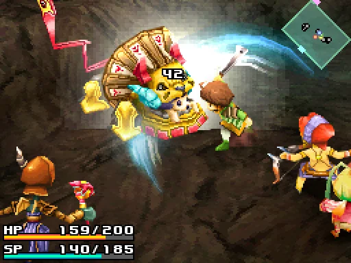 Final Fantasy Crystal Chronicles: Ring of Fates gameplay screenshot for Nintendo DS