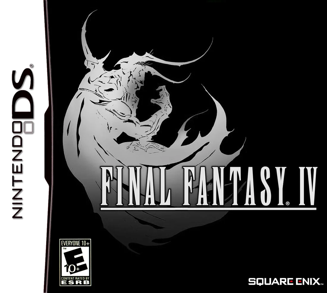 Final Fantasy IV box cover for Nintendo DS