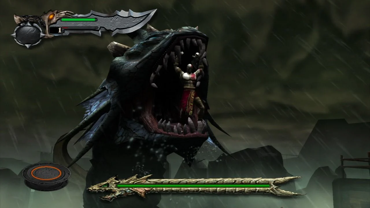 God of War gameplay screenshot for Sony Playstation 2