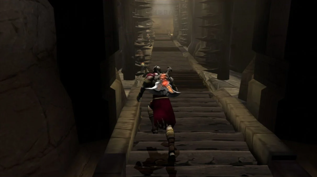 God of War gameplay screenshot for Sony Playstation 2
