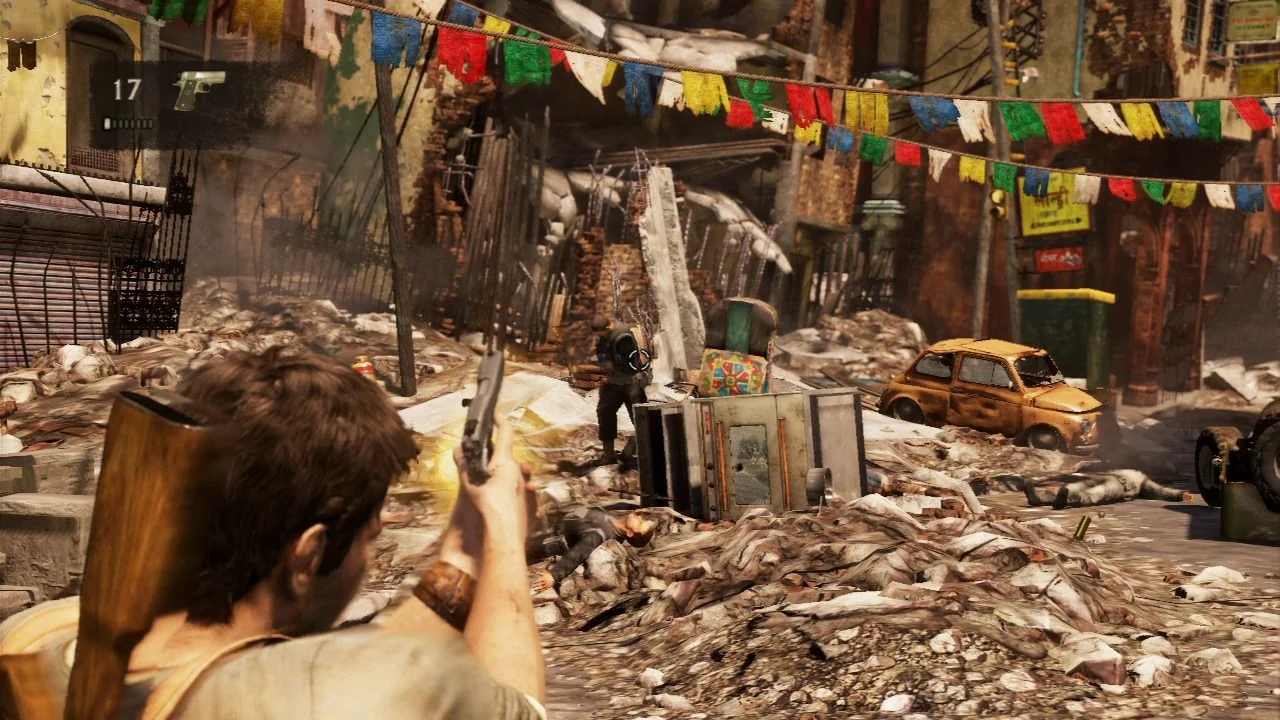 Uncharted 2: Among Thieves gameplay for PlayStation 3