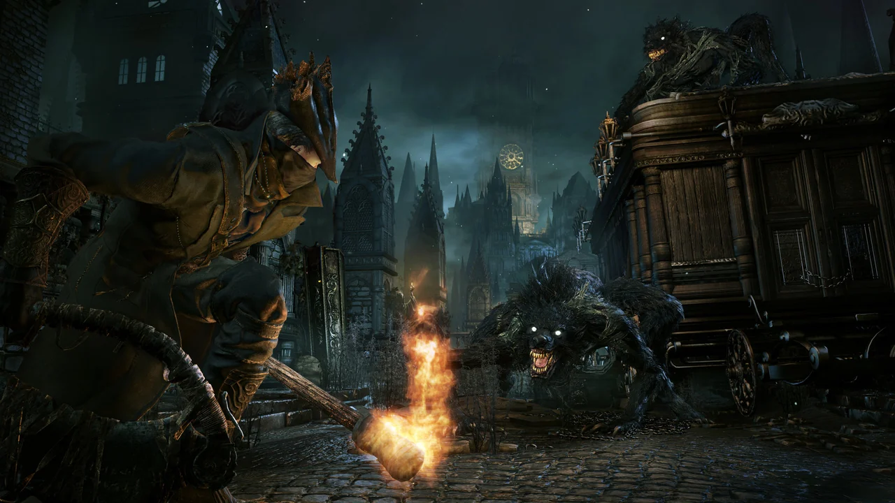Bloodborne gameplay screenshot for Sony Playstation 4