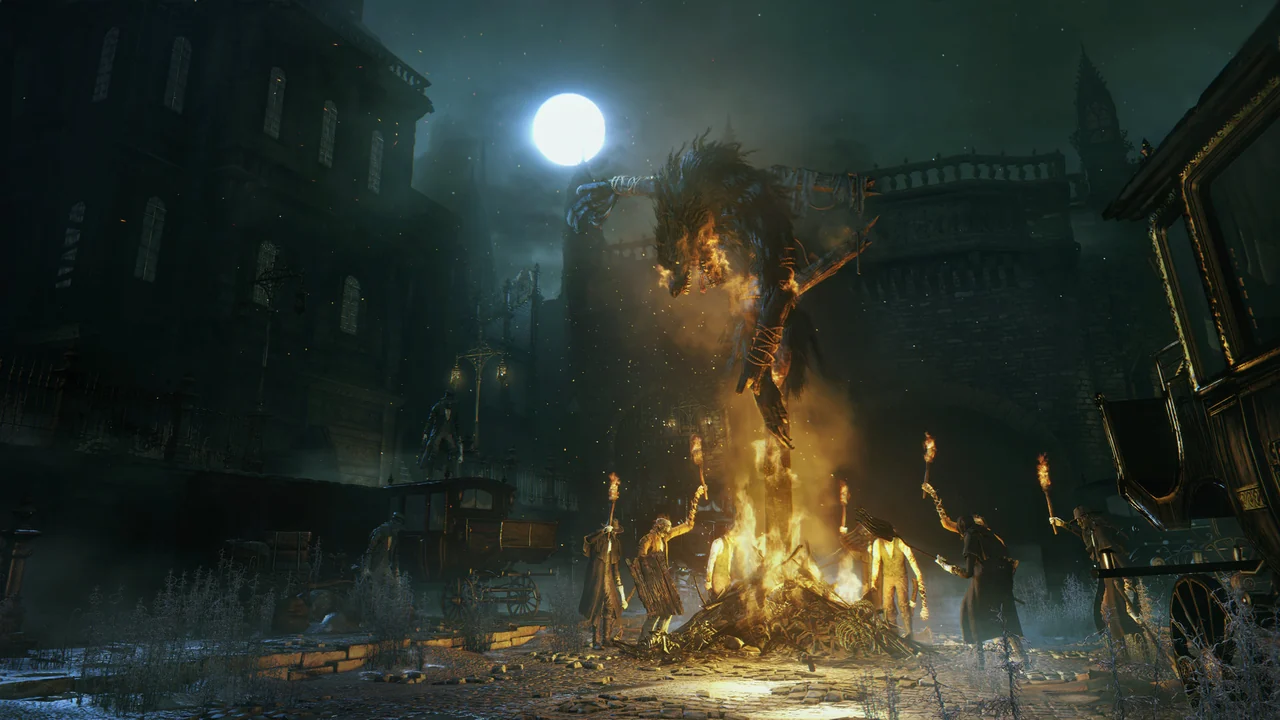 Bloodborne gameplay screenshot for Sony Playstation 4