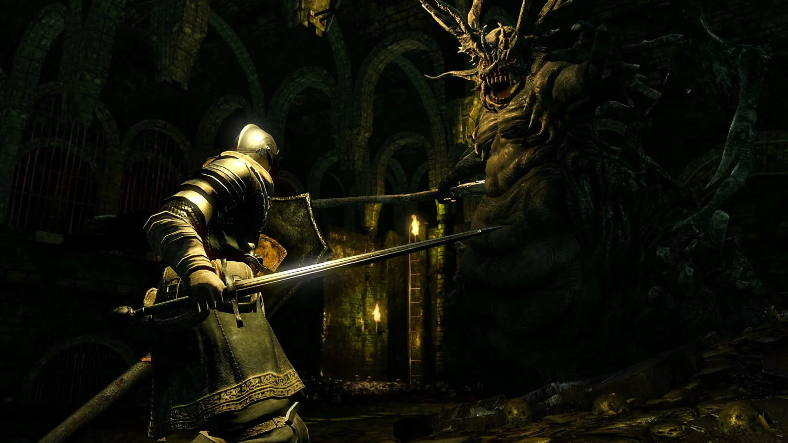 Dark Souls Remastered gameplay on PS4