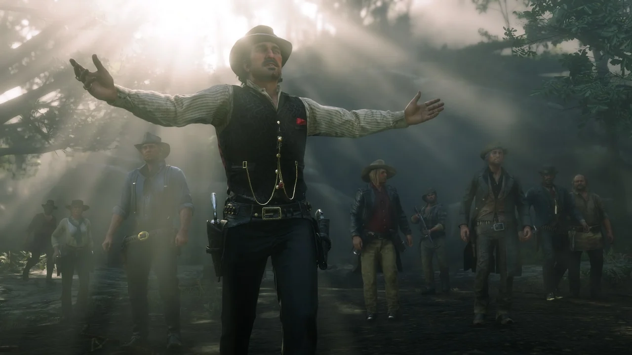 Red Dead Redemption 2 gameplay on PlayStation 4