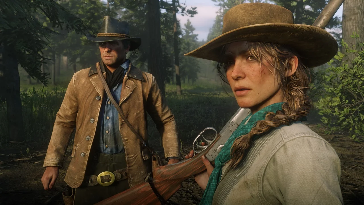 Red Dead Redemption 2 gameplay on PlayStation 4