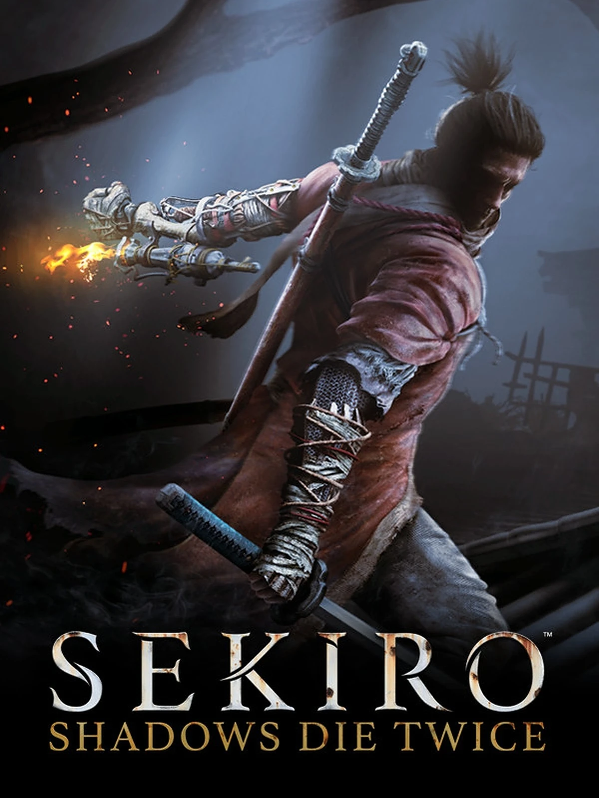 Sekiro: Shadows Die Twice box art for PS4