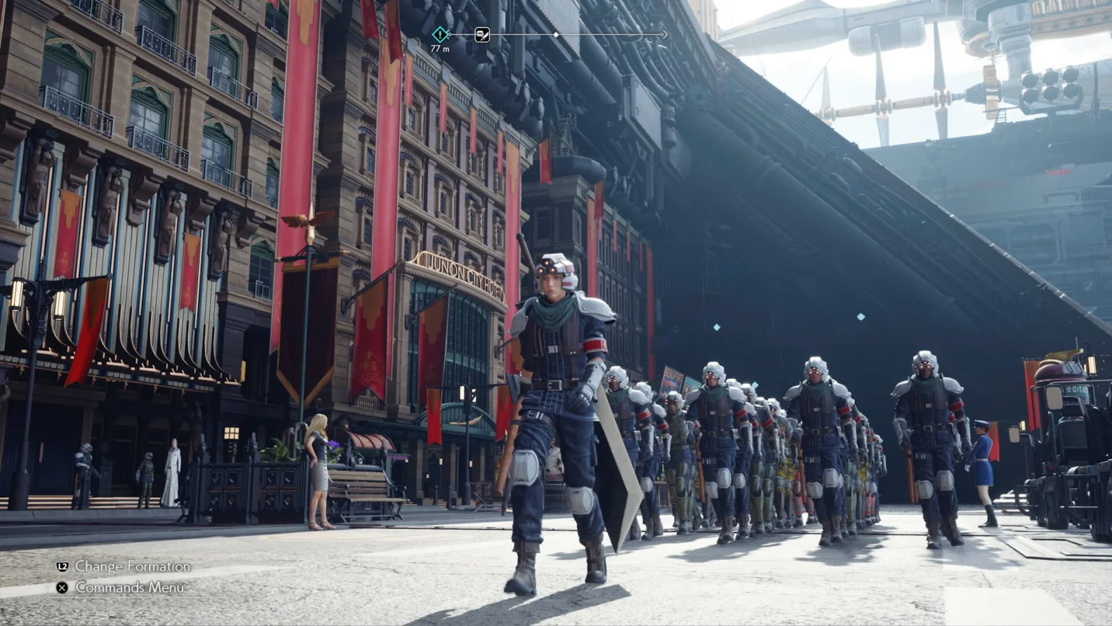 Final Fantasy VII Rebirth gameplay on PS5