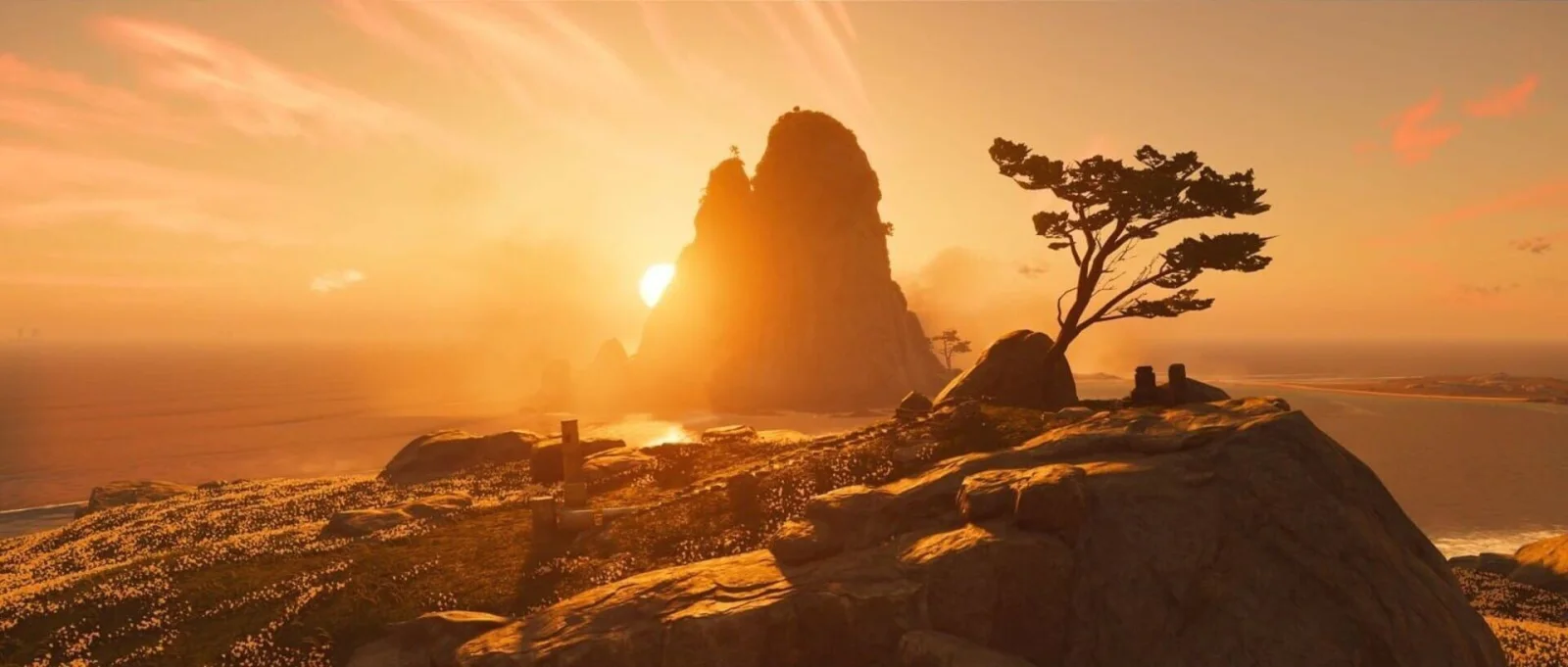 Ghost of Tsushima: Director's Cut gameplay on PS5