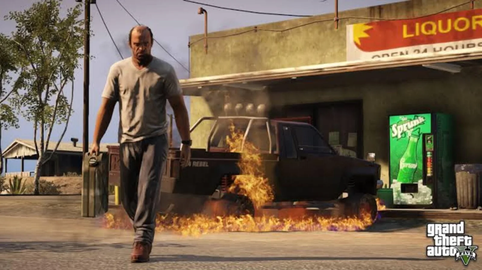 Grand Theft Auto V gameplay on PS5