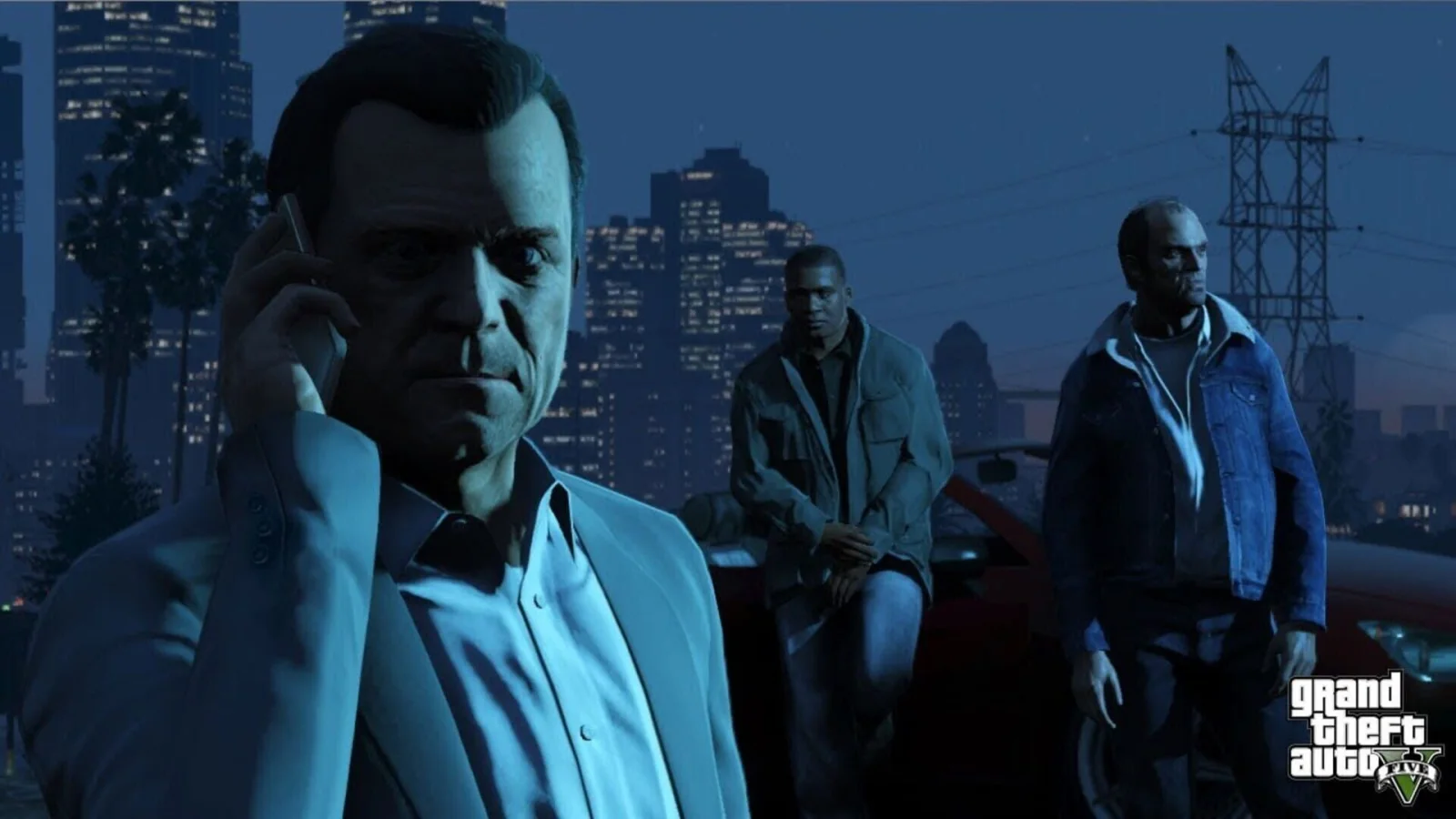 Grand Theft Auto V gameplay on PS5