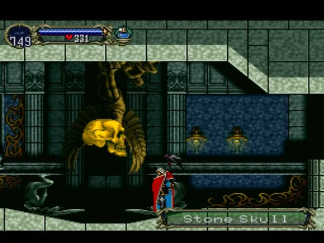 Castlevania: Symphony of the Night gameplay screenshot for Sony Playstation