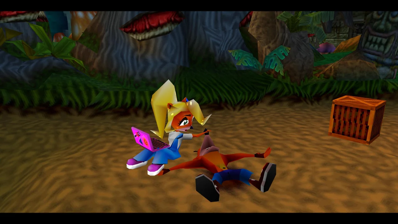 Crash Bandicoot 2: Cortex Strikes Back gameplay screenshot for Sony Playstation