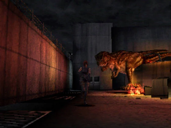 Dino Crisis gameplay screenshot for Sony Playstation