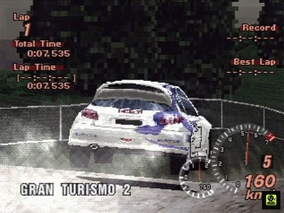 Gran Turismo 2 gameplay screenshot for Sony Playstation