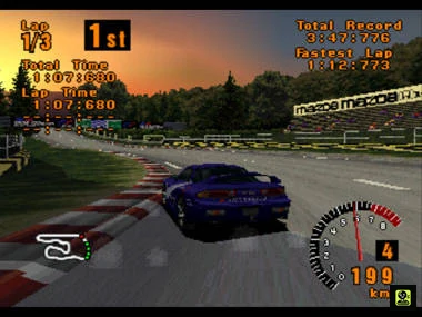 Gran Turismo gameplay screenshot for Sony Playstation