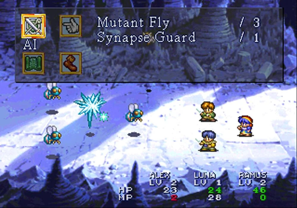 Lunar: Silver Star Story Complete gameplay screenshot for Sony Playstation