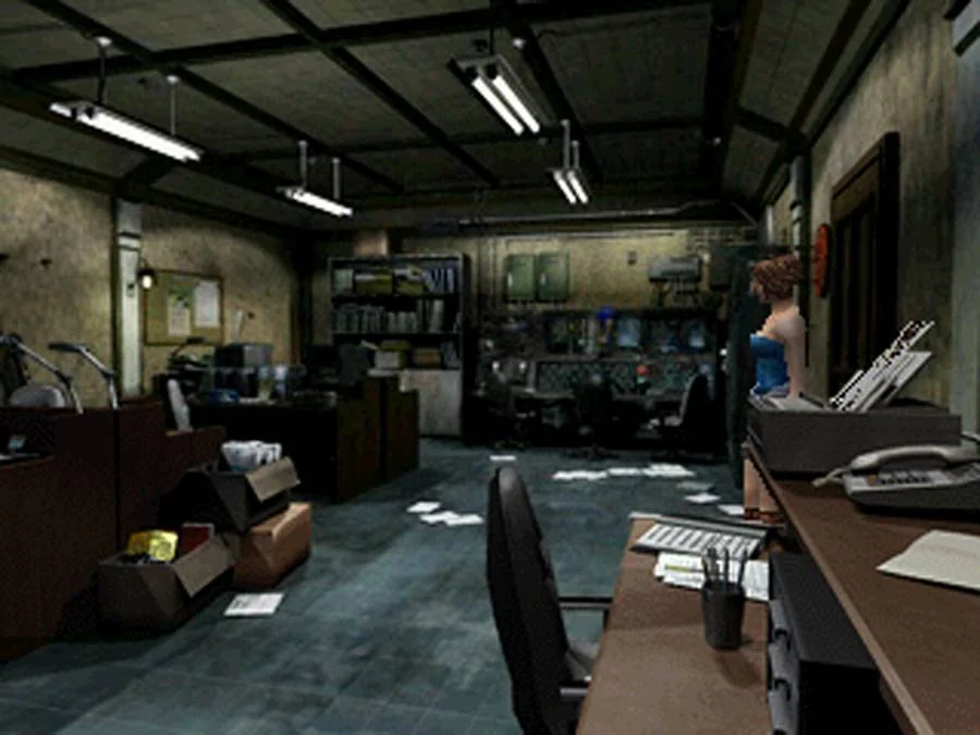 Resident Evil 3: Nemesis gameplay screenshot for Sony Playstation
