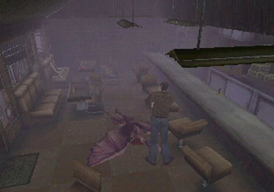 Silent Hill gameplay screenshot for Sony Playstation