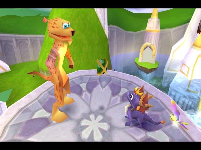 Spyro 2: Ripto's Rage! gameplay screenshot for Sony Playstation