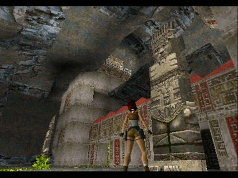 Tomb Raider gameplay screenshot for Sony Playstation