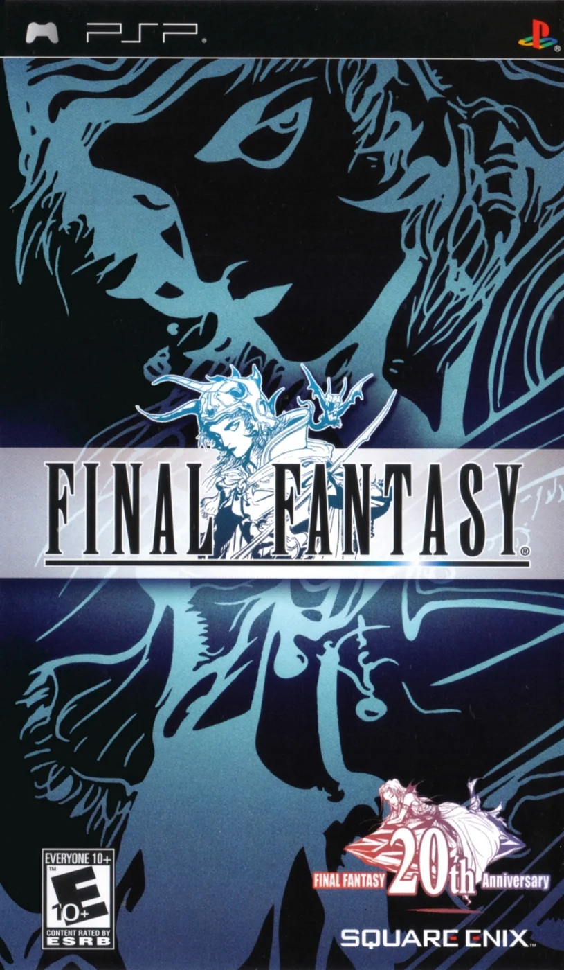 Final Fantasy box cover for Sony PSP