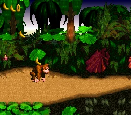 Donkey Kong Country gameplay screenshot for Super Nintendo Entertainment System
