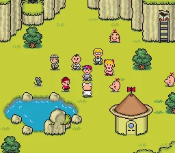 EarthBound gameplay screenshot for Super Nintendo Entertainment System
