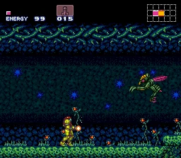 Super Metroid gameplay screenshot for Super Nintendo Entertainment System